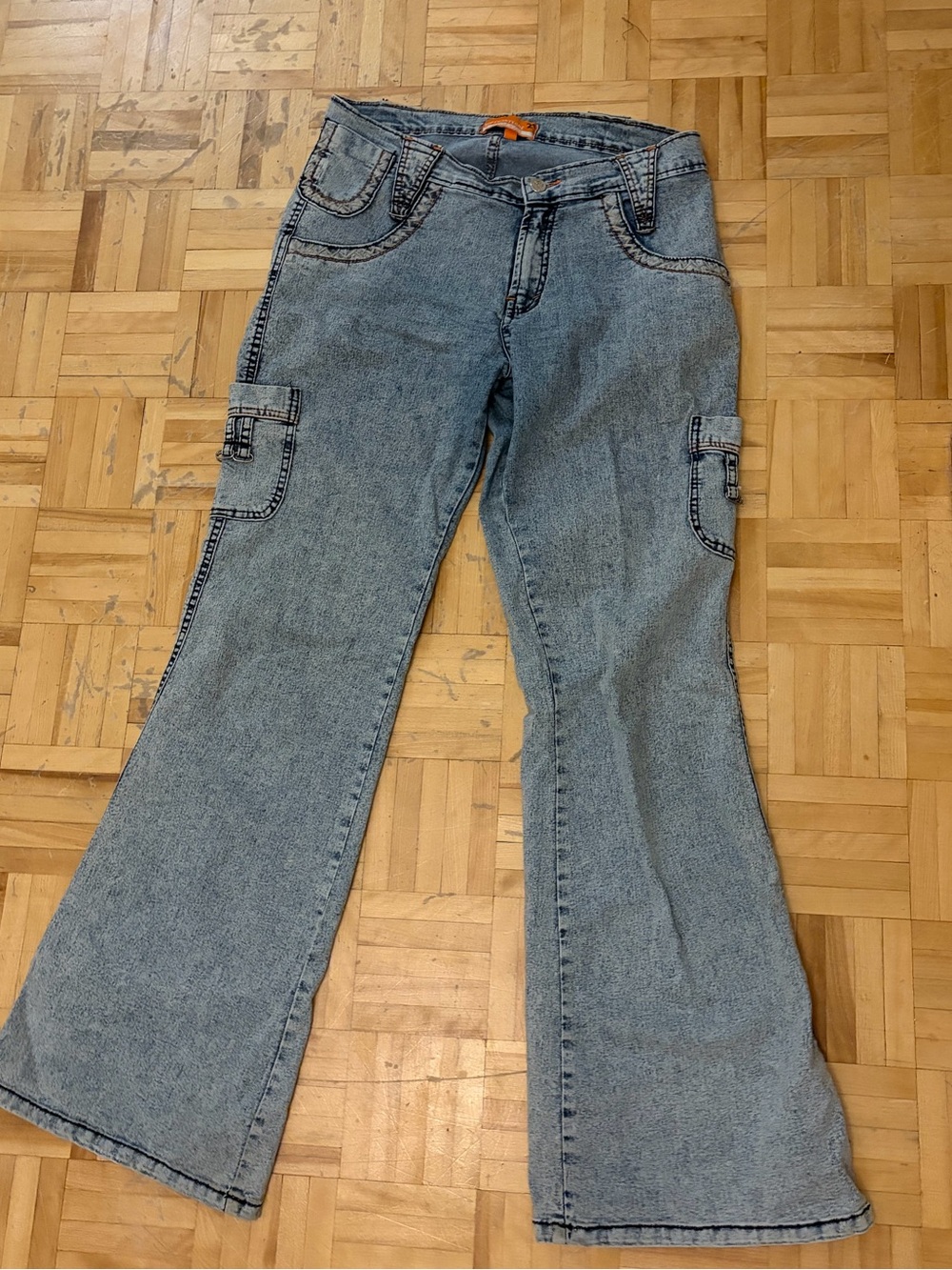 Vintage low rise top twenty one jeans wear size 45- fits like us women’s 12/ 31